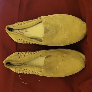 Bobs leather slip-ons